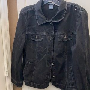 FINAL MARKDOWN Ladies Koret black denim jacket 12p
